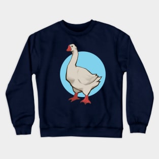 The white goose Crewneck Sweatshirt